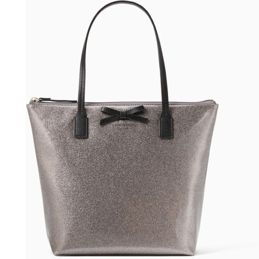Kate Spade Jeralyn Mavis Street Tote Glitter - Picture 2 of 8